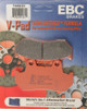 Ebc New Semi-Sintered Brake Pads, 15-69/2V