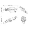 Sea-Doo OEM Quick Adjust Handlebar for Switch Pontoon, 295101196