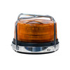 Tecniq OEM K10 Amber Beacon Light Amber Lens Single Flash Pattern W/Pigtail, K10-AA0P-1