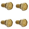 Mercury Marine Mercruiser New OEM Throttle Cam To Bracket Screw (1/2") Set of 4 10-28707