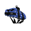 Seachoice New XS Dog Life Vest Blue Polka Dot with Grab Handle, 50-86270