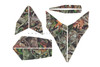 Can-Am Outlander ATV Deluxe Fairing Camo Decals Sticker Kit 715001684