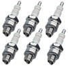 Evinrude/Johnson OMC New OEM 6 Pack Champion Spark Plug QC12PEP