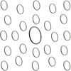 Johnson Evinrude OMC OEM Thermostat Rubber O-Ring 25 Pack, 0331188
