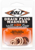 BOLT KTM Copper Drain Plug Washers, 020-0652