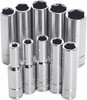 PERFORMANCE TOOL 1/4" Metric Socket Set, 117-1070