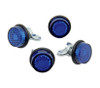 CHRIS PRODUCTS Mini Reflectors 4-Blue, CH4B