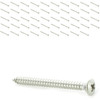 Sea-Doo New OEM Phillips Tapping Screw, Pack of 50, 250000087