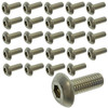 Yamaha OEM, Hex Socket Bolt, Pack of 25, 90111-08833-00