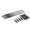 Can-Am New OEM, Branded Black Spyder RT Tie-Down Kit (Pack of 4), 219400200