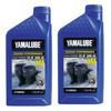 Yamaha OEM, Yamalube 20W-40 4M Marine Engine Oil, 2 Quart, LUB-20W40-FC-12