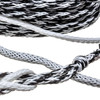 Seachoice New Wakeboard Rope 75 Ft. Long 15 in. Handle Black/White, 50-86821