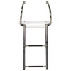 Seachoice New Deluxe Universal Swim Platform w/Side Mount Telescoping Ladder, 50-71181