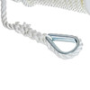 Seachoice New Anchor Line Twisted Nylon 3/8"x150ft White, 50-40721