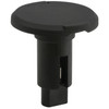 Attwood Marine New Round 2-Pin Light Base Black, 23-910R2PB7