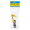 Seachoice Yellow Whistle On Purple Floating Lanyard, 50-11727