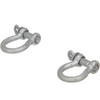 Seachoice New Anchor Shackle Galvanized - 1/4" 2 Pack, 50-43051