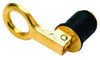Seachoice New Drain Plug-1  Snap Lock-Brass, 50-18821