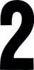 DIRT DIGITS Extreme Digit Stick-on Numbers, 09-6282