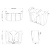 Can-Am OEM, JL Easy-Install Audio Subwoofer & Amplifier Kit, Defender, 715010050