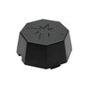 Polaris New OEM Matte Black Hub Cover, Sportman SP 750, 5451374-458