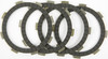 EBC Carbon Fiber Clutch Friction Plates, 15-1151F