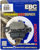 EBC Organic Brake Pads, 153-384