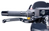PUIG Hi-Tech Extendable/Folding Brake Lever, 561-07860BK