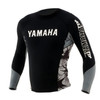 Yamaha PWC WaveRunner Riding Mod Print Pullover Jacket Wet Suit Top XS Extra SM
