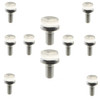 Mercury Marine/Mercruiser New OEM Striker Plate Screw, Set Of 10, 996301, 99630, 8M0045383
