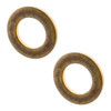 Mercury Marine Mercruiser New OEM Inner Lower Bushing Retainer Washer Set of 2 12-63099