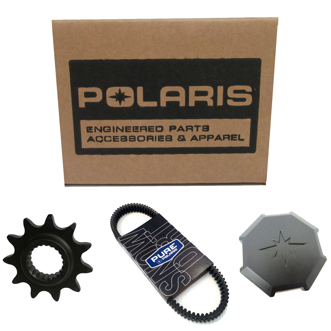 Polaris Snowmobile New OEM 5/PK U-Type Nut, 1/4-20, 7670145