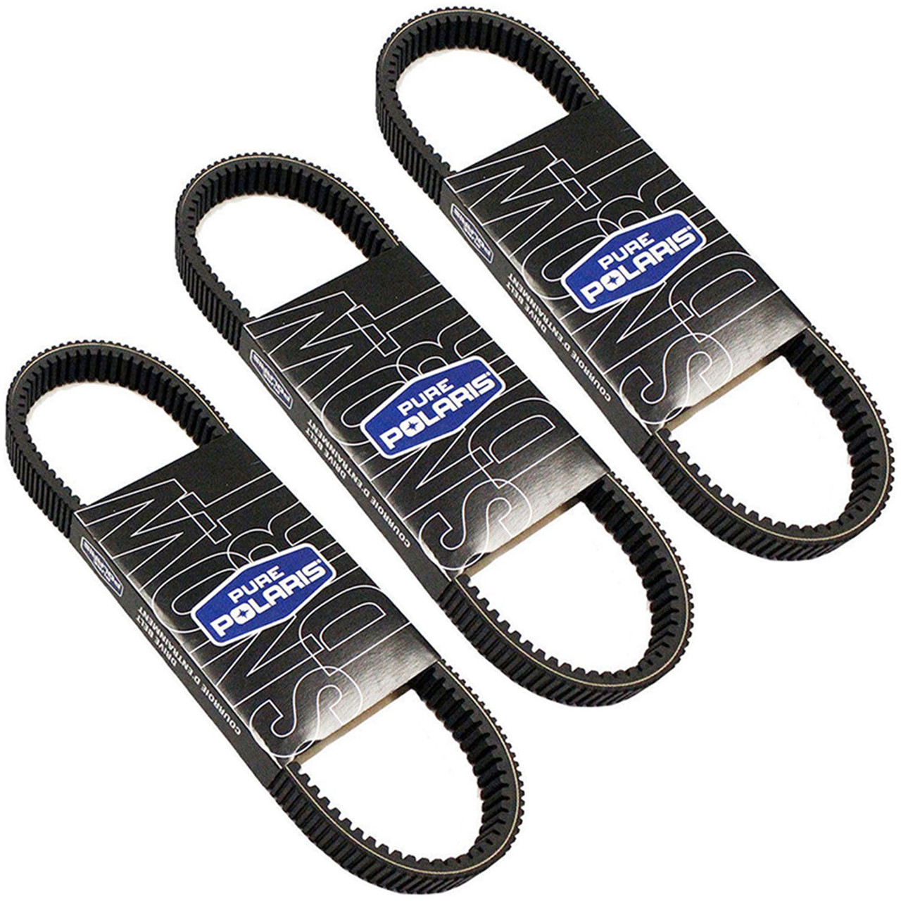 Polaris New OEM Sportsman 600 700 ATV 2002-2007 Drive Belt THREE PACK 3211091