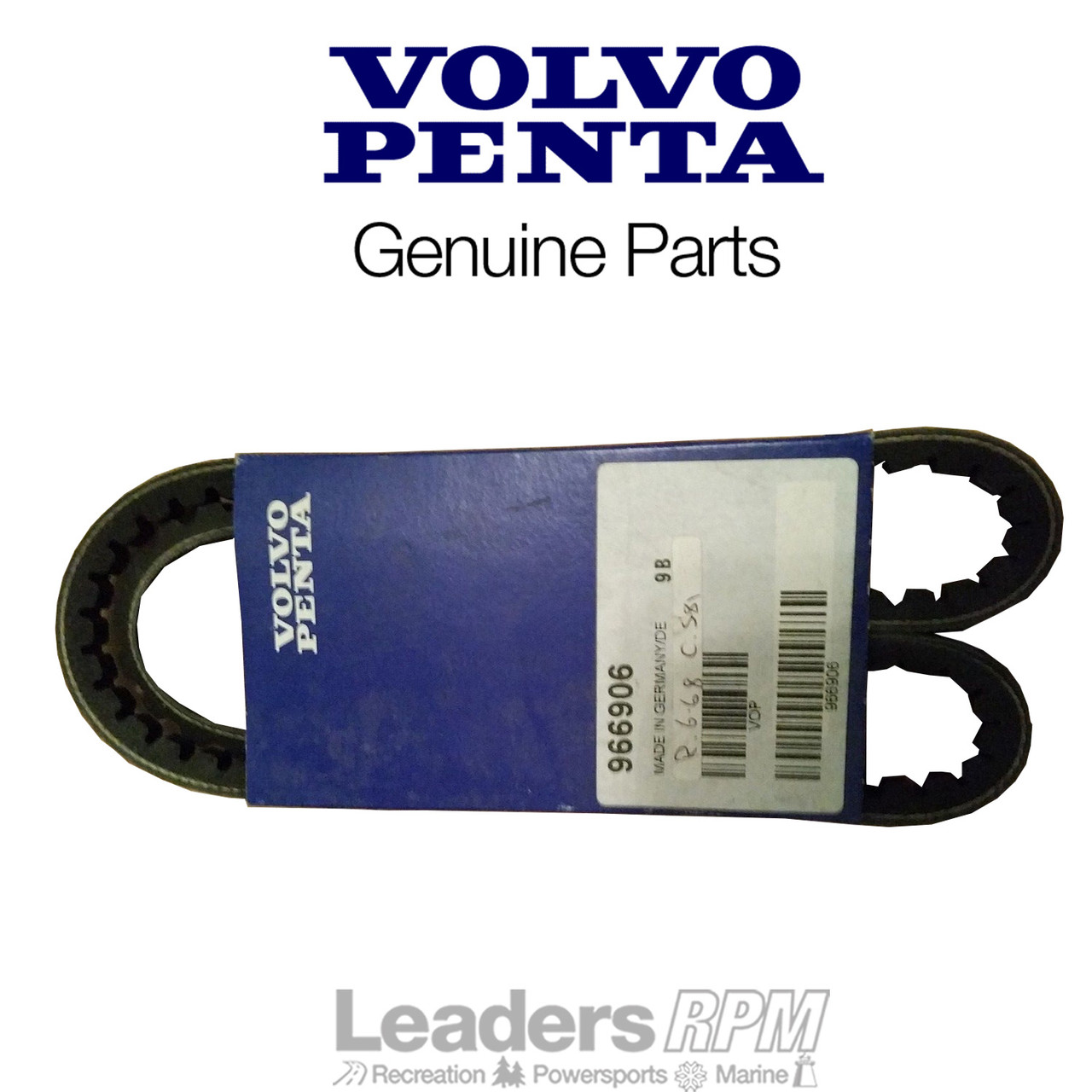 Volvo Penta New OEM Circulation Pump V-Belt 966906