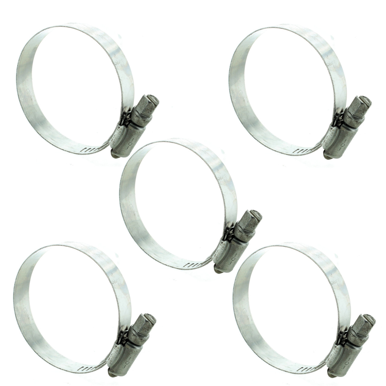 Volvo Penta New OEM Hose Clamp Set Of 5, 3863438