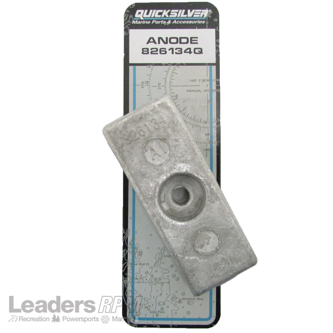 Mercury/Mariner New OEM Side Pocket Sacraficial Anode Plate 826134A1,826134Q