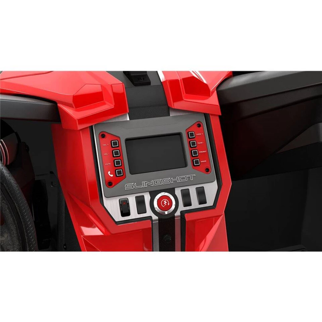 Polaris New OEM Painted Media Bezel, 2882323-676