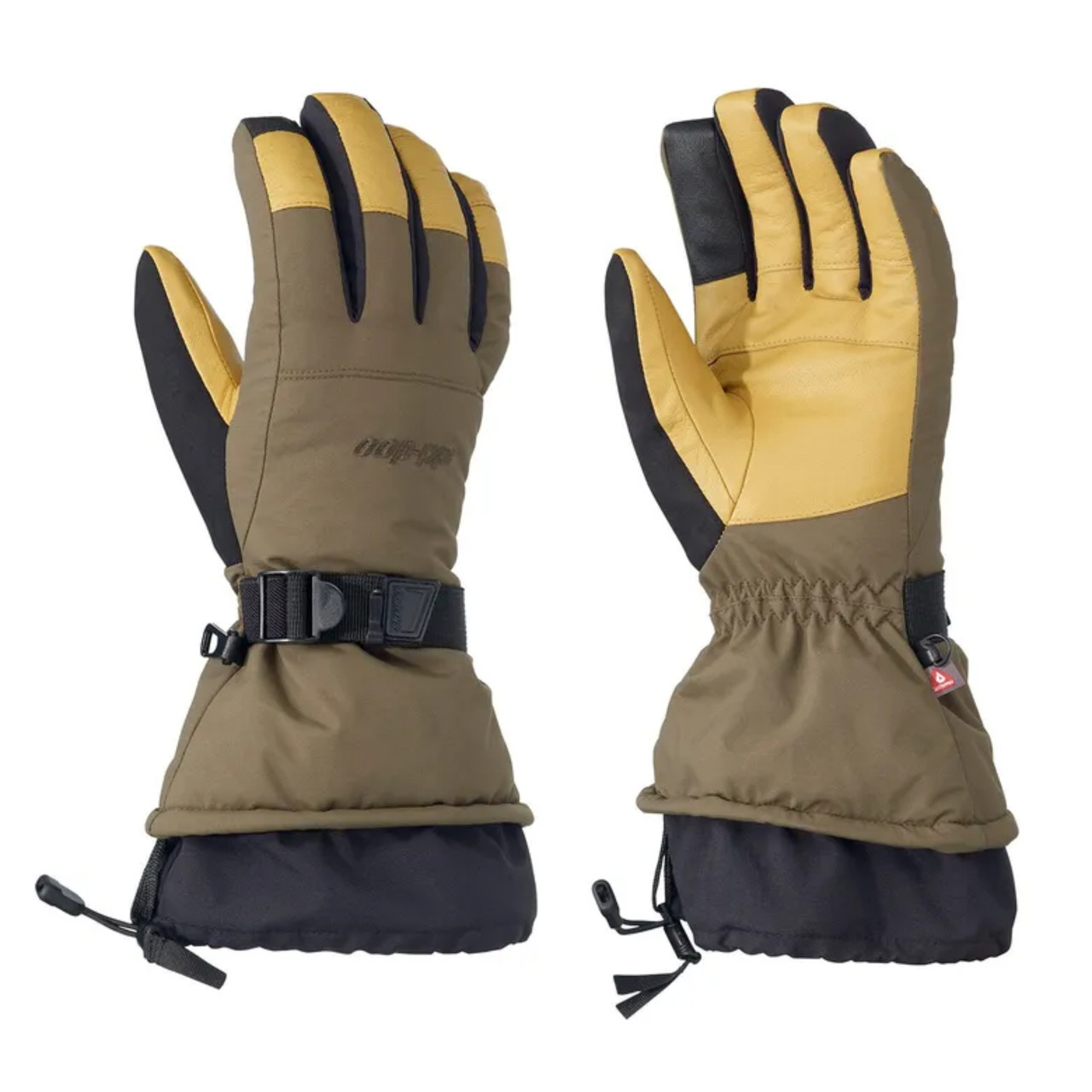 Ski-Doo New OEM Unisex Extra Small Woolly Gloves Waterproof, 4463270277