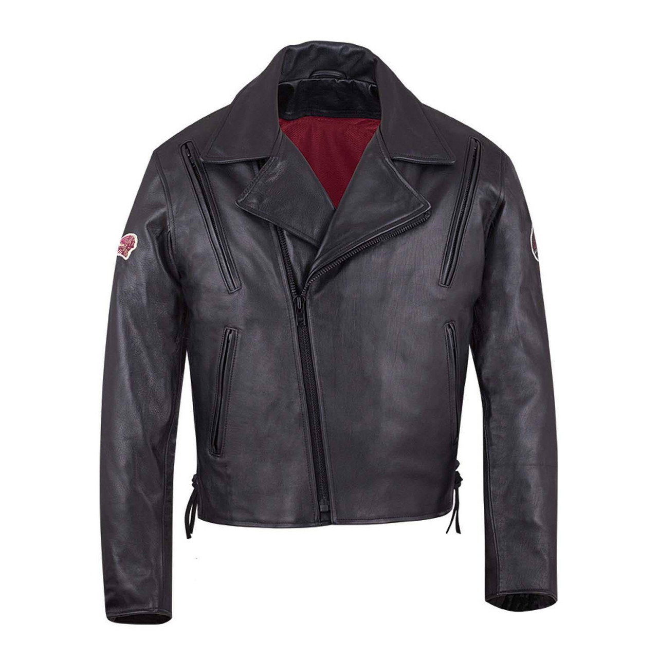 GENUINE INDIAN MOTORCYCLE BRAND leather jacket small embroidered | eBay