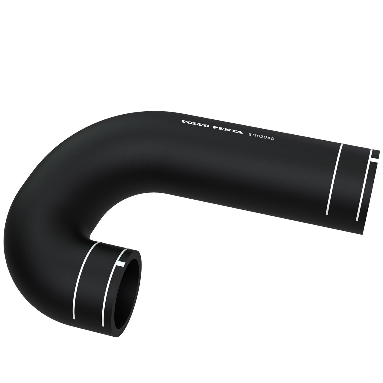 Volvo Penta OEM Sea Water Pump Intercooler Hose, 21162640