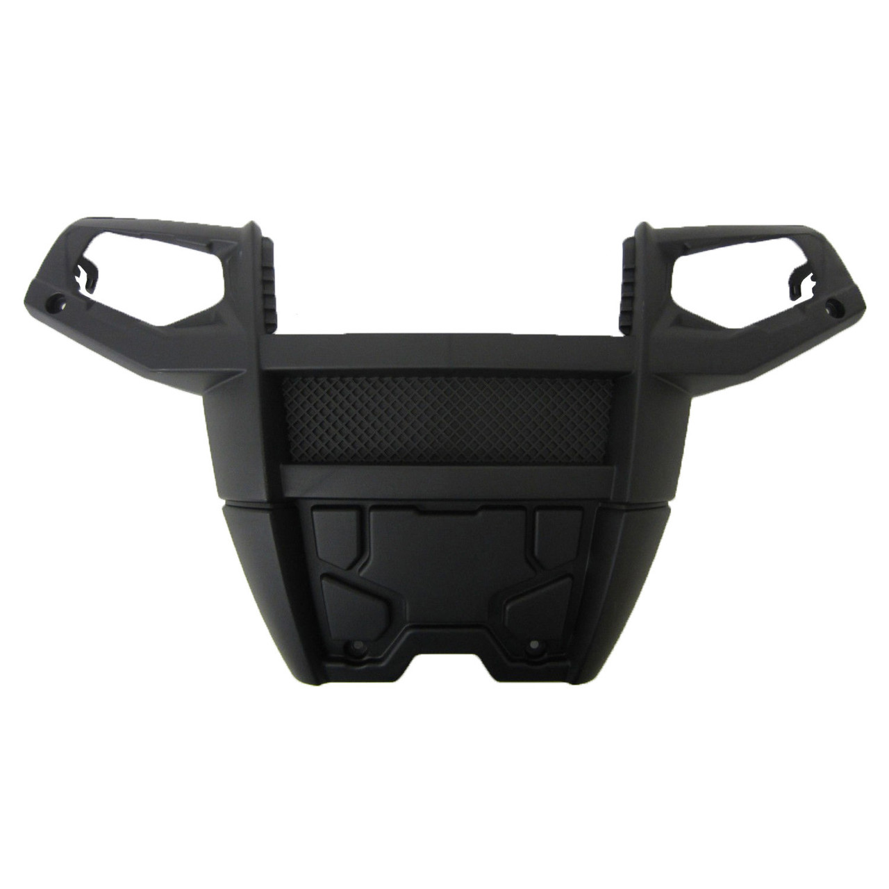 Polaris OEM Front Bumper Assembly, Gloss Black, 0454279-070, 0454801-070