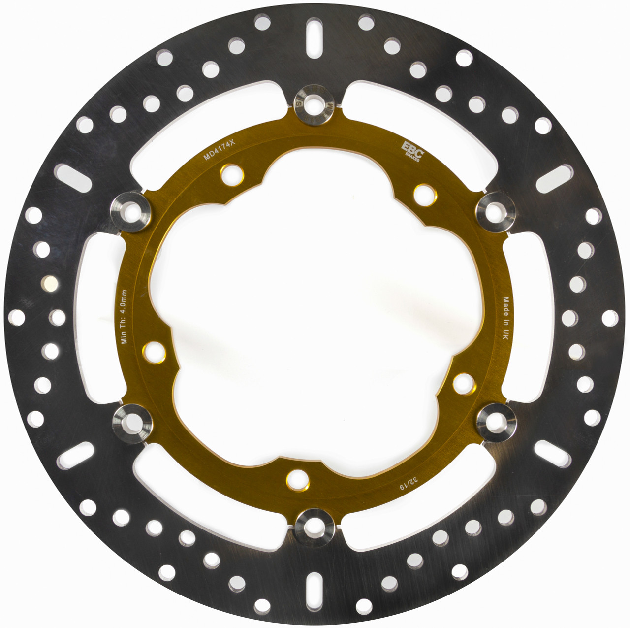 EBC Standard Brake Rotor, 15-4174