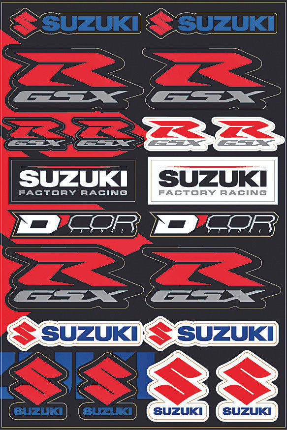 D-COR Decal Sheet, 862-40105