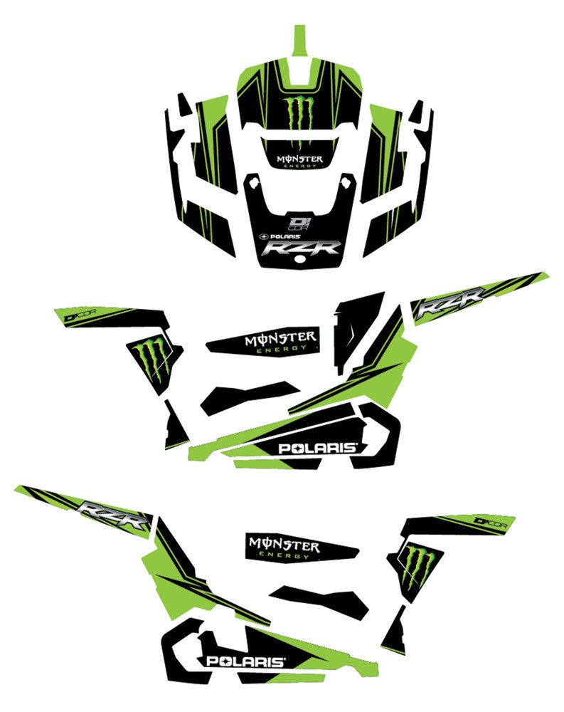 D-COR Monster Graphic Kit, 862-60101