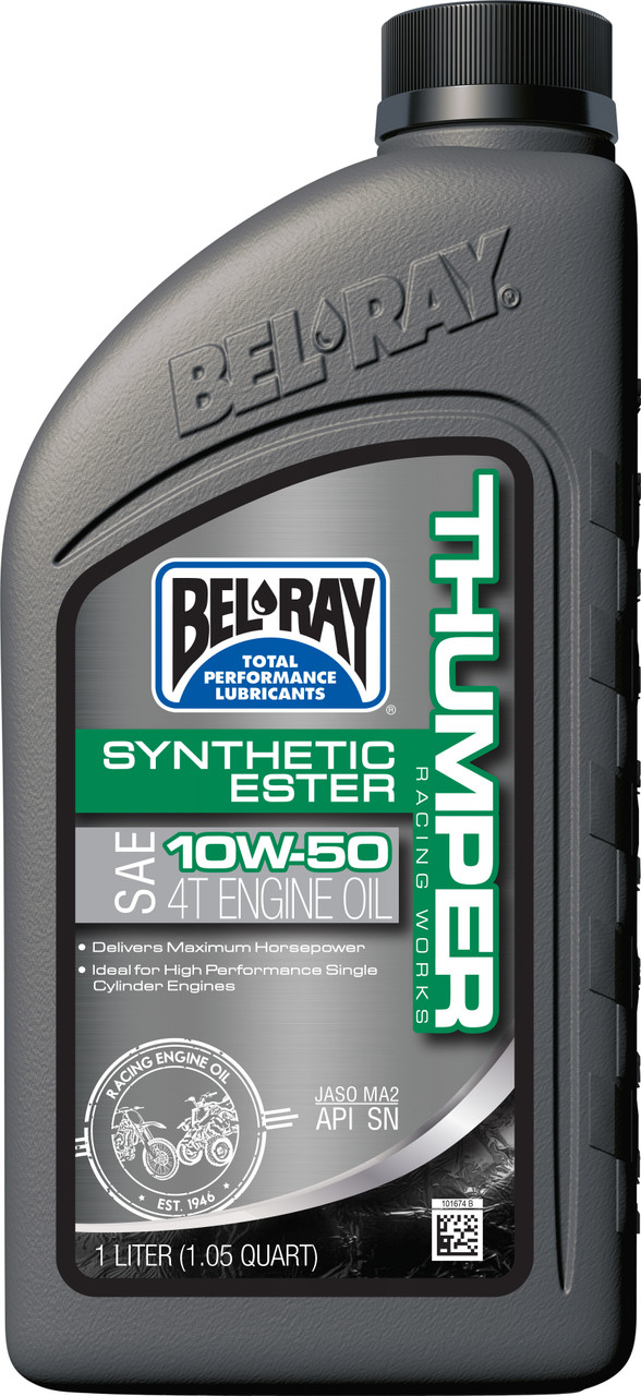 BEL-RAY Works Thumper Racing Synthetic Ester 4T Engine Oil, 840-1541