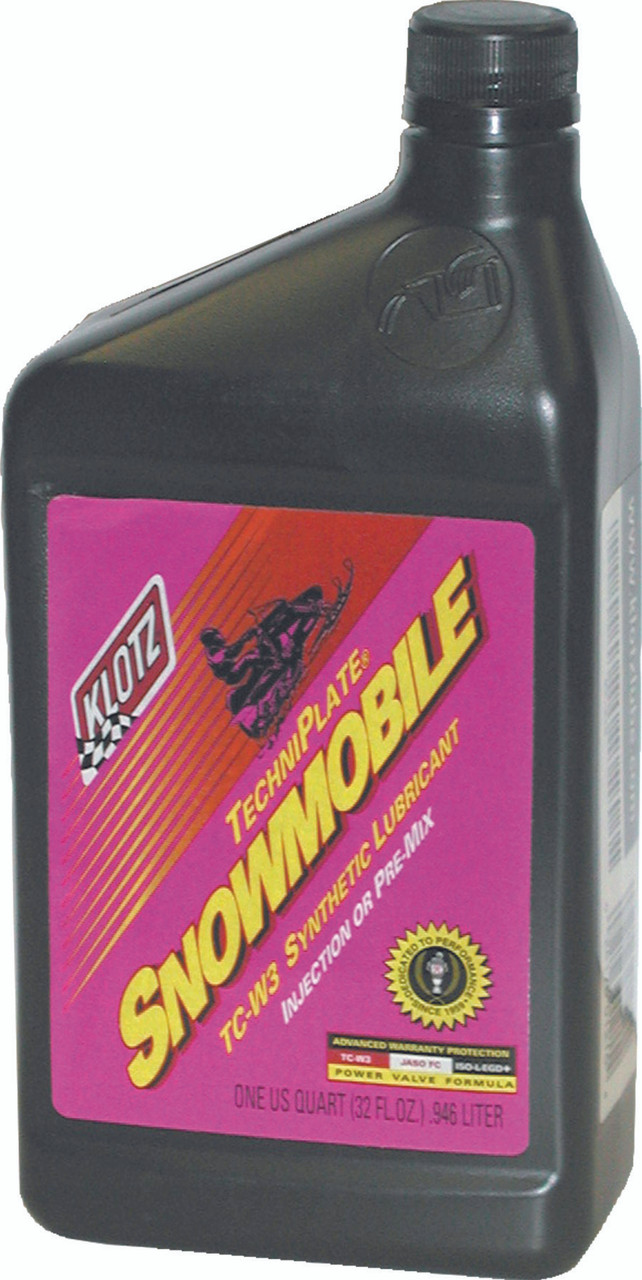 Klotz New TC-W3 Synthetic 2-Cycle Snowmobile Oil, 842-0070