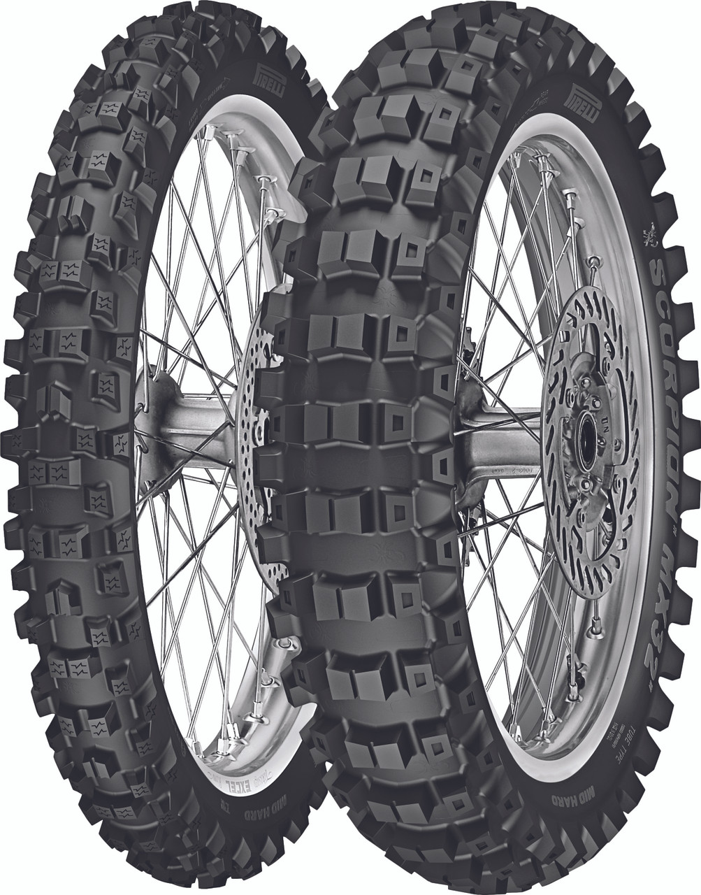 PIRELLI Scorpion MX MX32 Mid Hard Tire, 871-7235
