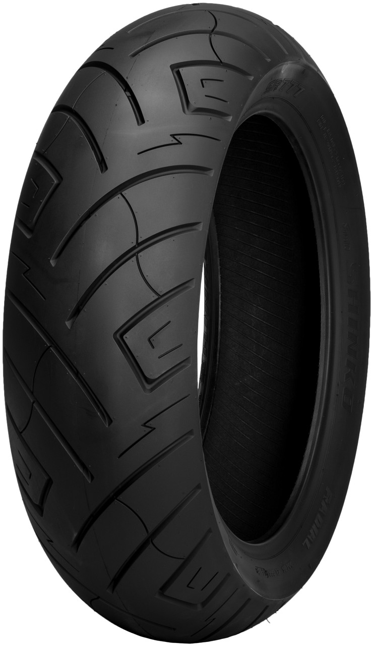 SHINKO Black Wall SR777 & SR777 H.D. Tire, 87-4578