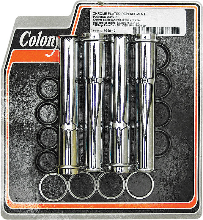 COLONY MACHINE Lower Pushrod Cover Kit, 830-1118