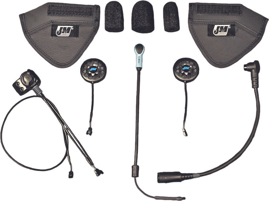 J&M Elite Series Helmet Headset, 94-1341